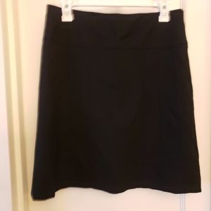 Piazza Sempione Tuck Detail Pencil Skirt Black